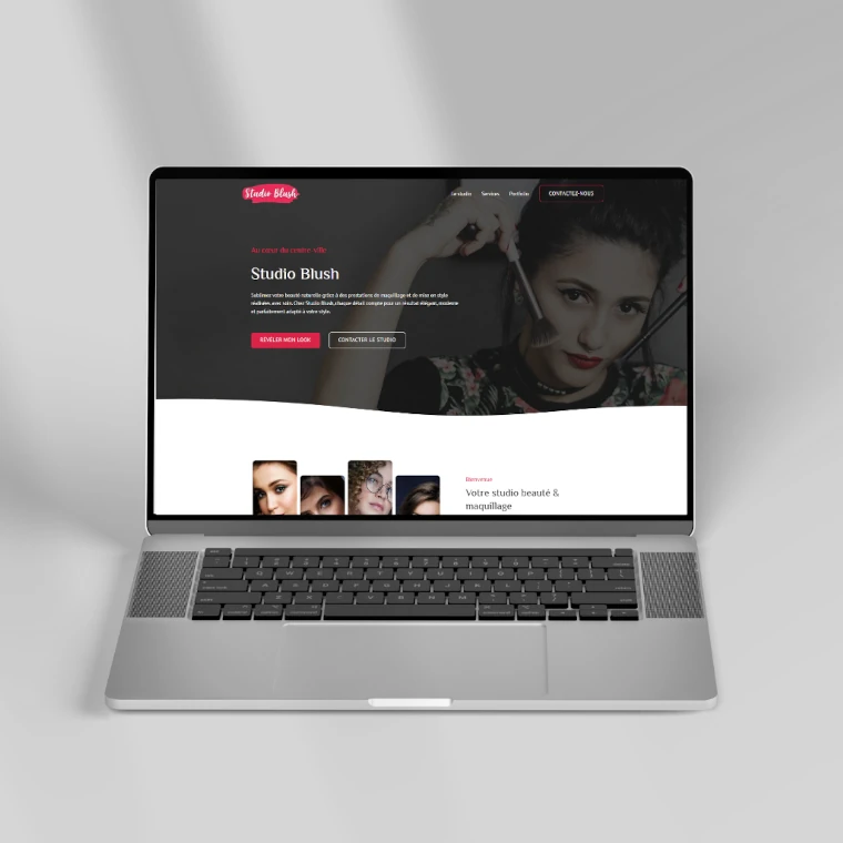 Site internet – Salon de beauté