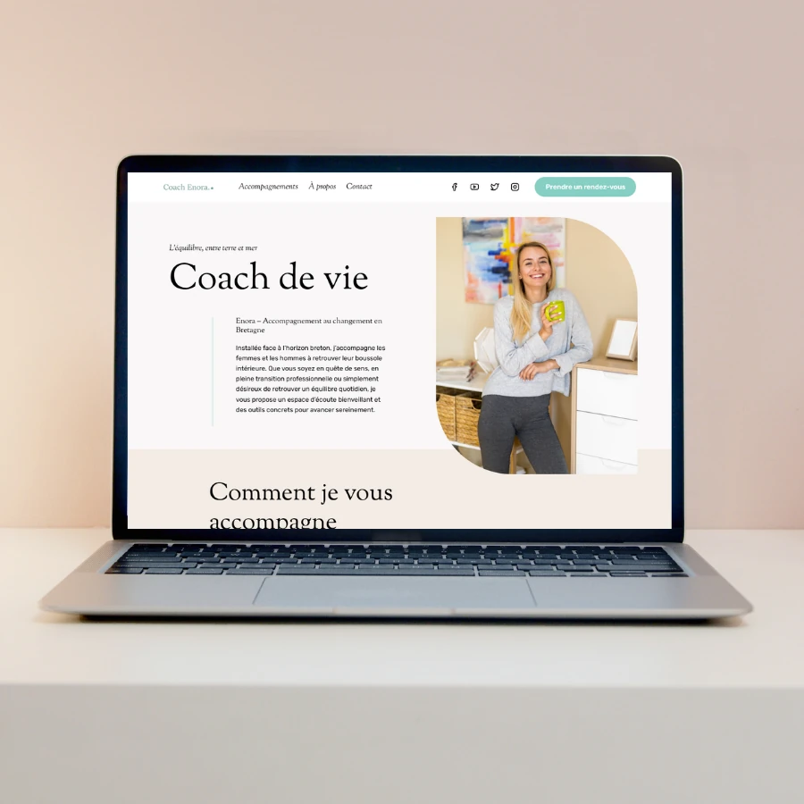 Site internet – Coach de vie