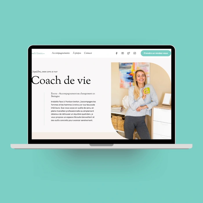 Site internet – Coach de vie
