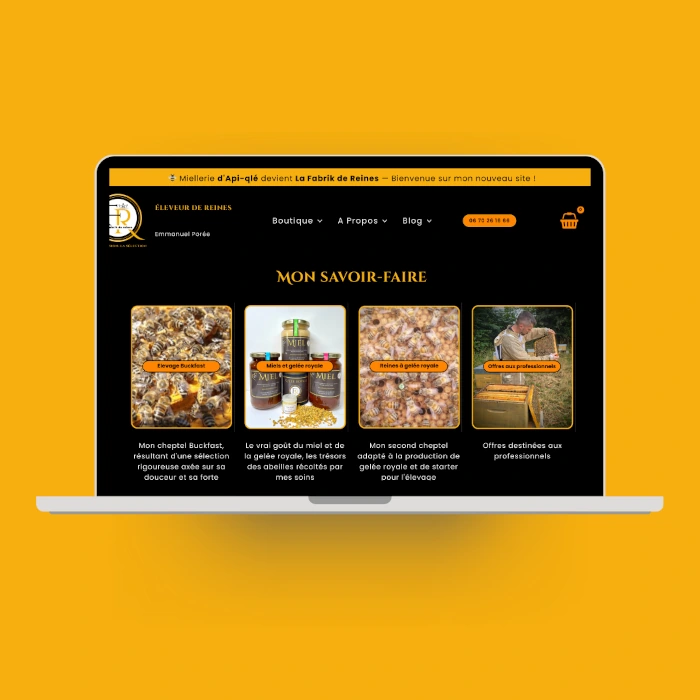 La Fabrik de Reines – Boutique apicole en ligne – Quimperlé